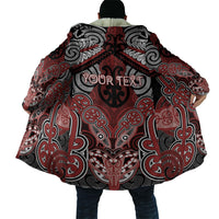 Aotearoa Iwi Ngapuhi Personalised Cloak Maori Kowhaiwhai Pattern LT19 - Polynesian Pride