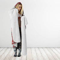 Aotearoa Iwi Ngapuhi Hooded Blanket Maori Kowhaiwhai Pattern LT19 - Polynesian Pride