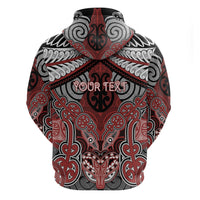Aotearoa Iwi Ngapuhi Personalised Hoodie Maori Kowhaiwhai Pattern LT19 - Polynesian Pride