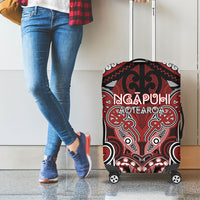 Aotearoa Iwi Ngapuhi Luggage Cover Maori Kowhaiwhai Pattern LT19 - Polynesian Pride