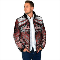 Aotearoa Iwi Ngapuhi Personalised Padded Jacket Maori Kowhaiwhai Pattern LT19 - Polynesian Pride
