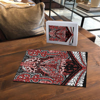 Aotearoa Iwi Ngapuhi Puzzle Maori Kowhaiwhai Pattern LT19 - Polynesian Pride