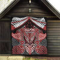 Aotearoa Iwi Ngapuhi Quilt Maori Kowhaiwhai Pattern LT19 - Polynesian Pride
