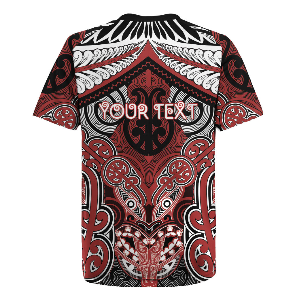 Aotearoa Iwi Ngapuhi Personalised Rugby Jersey Maori Kowhaiwhai Pattern LT19 - Polynesian Pride