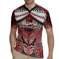 Aotearoa Iwi Ngapuhi Personalised Rugby Jersey Maori Kowhaiwhai Pattern LT19 - Polynesian Pride