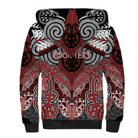 Aotearoa Iwi Ngapuhi Personalised Sherpa Hoodie Maori Kowhaiwhai Pattern LT19 - Polynesian Pride