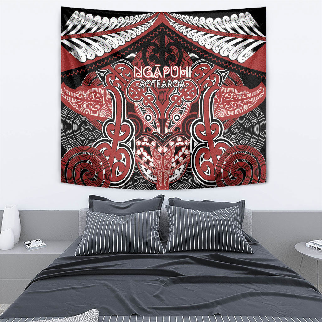Aotearoa Iwi Ngapuhi Tapestry Maori Kowhaiwhai Pattern LT19 - Polynesian Pride