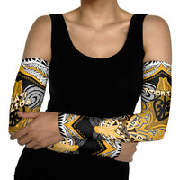 Aotearoa Iwi Ngati Whatua Personalised Arm Sleeves Maori Kowhaiwhai Pattern LT19 - Polynesian Pride