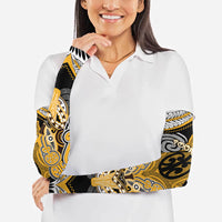 Aotearoa Iwi Ngati Whatua Personalised Arm Sleeves Maori Kowhaiwhai Pattern LT19 - Polynesian Pride