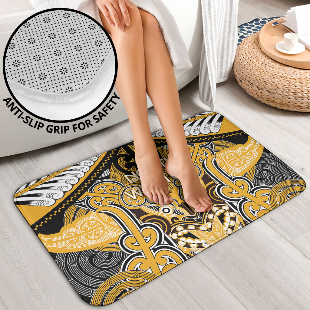 Aotearoa Iwi Ngati Whatua Bathroom Set Maori Kowhaiwhai Pattern LT19 - Polynesian Pride
