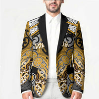 Aotearoa Iwi Ngati Whatua Personalised Blazer Maori Kowhaiwhai Pattern LT19 - Polynesian Pride