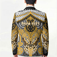 Aotearoa Iwi Ngati Whatua Personalised Blazer Maori Kowhaiwhai Pattern LT19 - Polynesian Pride