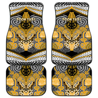 Aotearoa Iwi Ngati Whatua Personalised Car Mats Maori Kowhaiwhai Pattern LT19 - Polynesian Pride