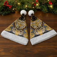 Aotearoa Iwi Ngati Whatua Personalised Christmas Santa Hat Maori Kowhaiwhai Pattern LT19 - Polynesian Pride