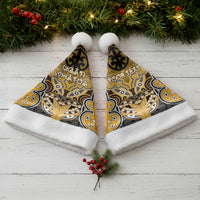 Aotearoa Iwi Ngati Whatua Personalised Christmas Santa Hat Maori Kowhaiwhai Pattern LT19 - Polynesian Pride