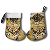 Aotearoa Iwi Ngati Whatua Personalised Christmas Stocking Maori Kowhaiwhai Pattern LT19 - Polynesian Pride