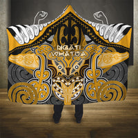 Aotearoa Iwi Ngati Whatua Hooded Blanket Maori Kowhaiwhai Pattern LT19 - Polynesian Pride