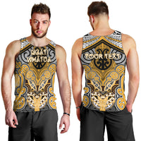 Aotearoa Iwi Ngati Whatua Personalised Men Tank Top Maori Kowhaiwhai Pattern LT19 - Polynesian Pride