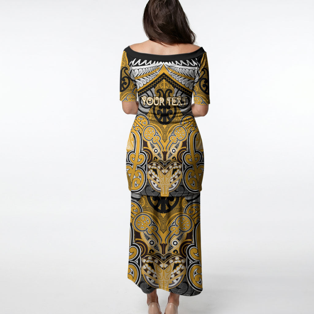 Aotearoa Iwi Ngati Whatua Personalised Puletasi Maori Kowhaiwhai Pattern LT19 - Polynesian Pride