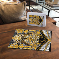 Aotearoa Iwi Ngati Whatua Puzzle Maori Kowhaiwhai Pattern LT19 - Polynesian Pride