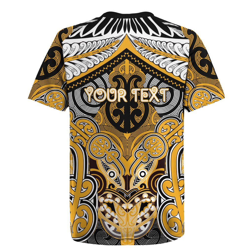 Aotearoa Iwi Ngati Whatua Personalised Rugby Jersey Maori Kowhaiwhai Pattern LT19 - Polynesian Pride