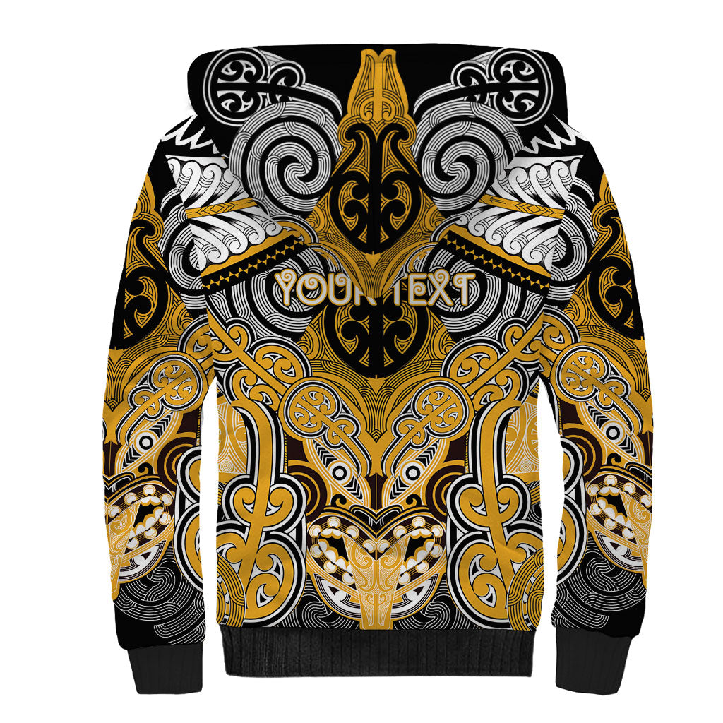 Aotearoa Iwi Ngati Whatua Personalised Sherpa Hoodie Maori Kowhaiwhai Pattern LT19 - Polynesian Pride