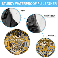 Aotearoa Iwi Ngati Whatua Spare Tire Cover Maori Kowhaiwhai Pattern LT19 - Polynesian Pride