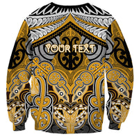Aotearoa Iwi Ngati Whatua Personalised Sweatshirt Maori Kowhaiwhai Pattern LT19 - Polynesian Pride