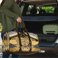 Aotearoa Iwi Ngati Whatua Travel Bag Maori Kowhaiwhai Pattern LT19 - Polynesian Pride