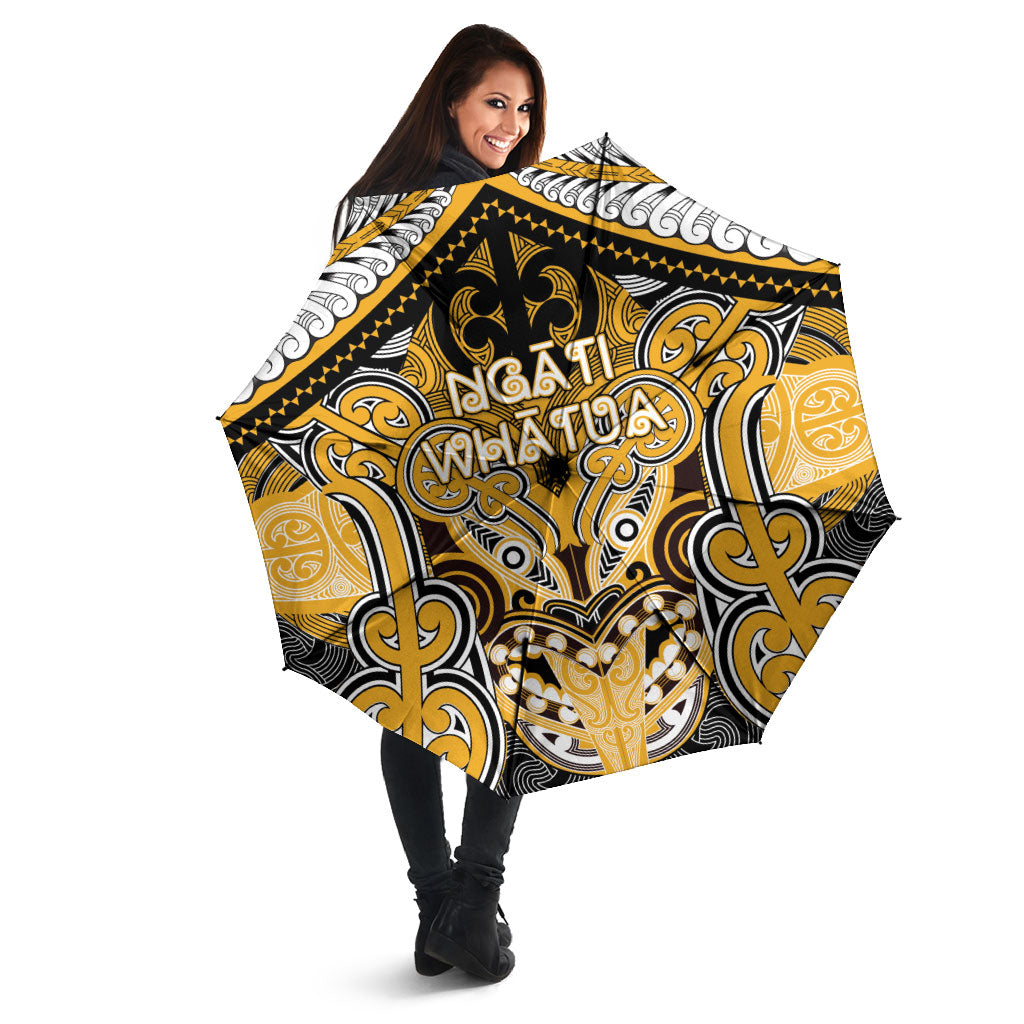 Aotearoa Iwi Ngati Whatua Umbrella Maori Kowhaiwhai Pattern LT19 - Polynesian Pride