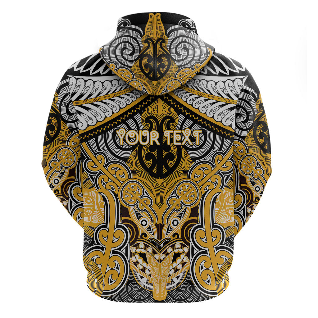 Aotearoa Iwi Ngati Whatua Personalised Zip Hoodie Maori Kowhaiwhai Pattern LT19 - Polynesian Pride