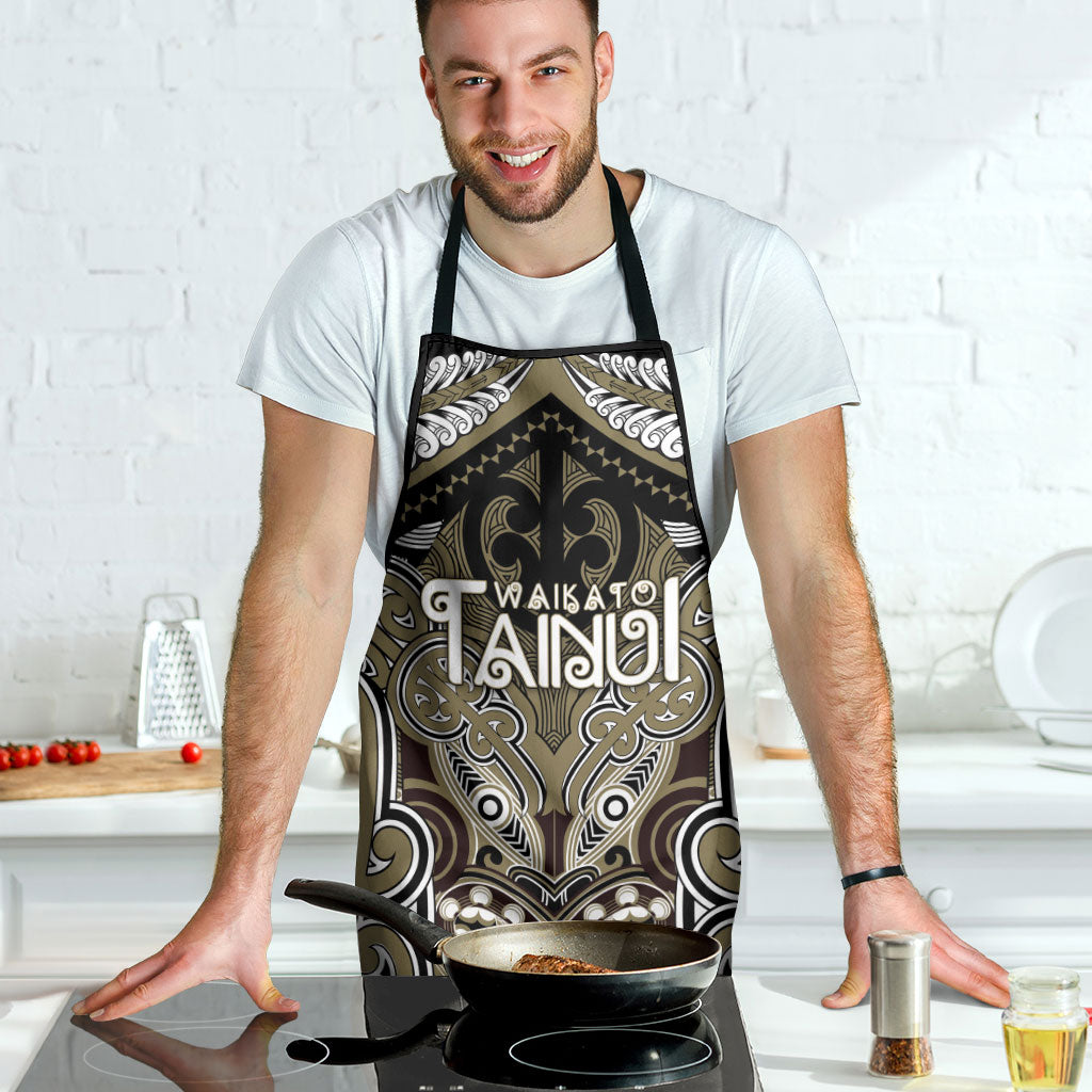 Aotearoa Iwi Waikato Tainui Apron Maori Kowhaiwhai Pattern LT19 - Polynesian Pride