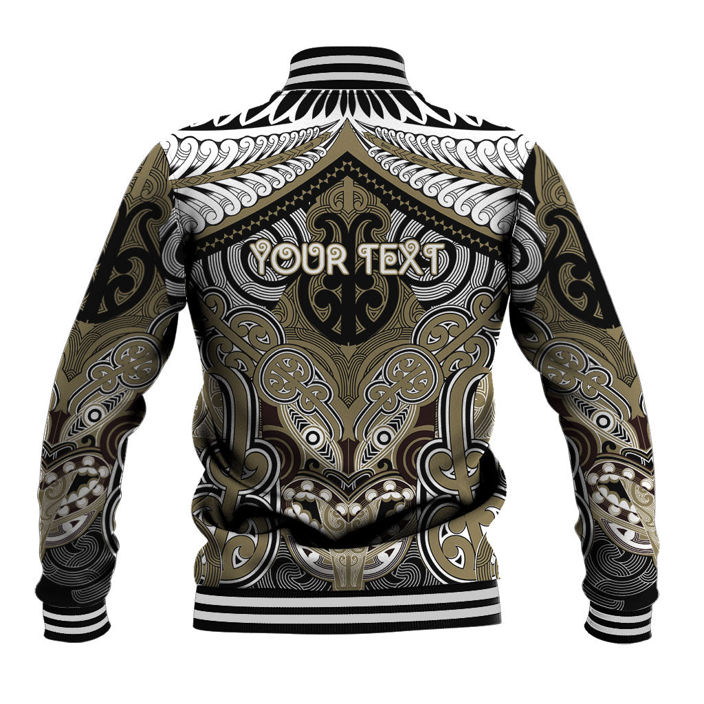 Aotearoa Iwi Waikato Tainui Personalised Baseball Jacket Maori Kowhaiwhai Pattern LT19 - Polynesian Pride