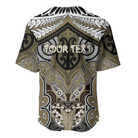 Aotearoa Iwi Waikato Tainui Personalised Baseball Jersey Maori Kowhaiwhai Pattern LT19 - Polynesian Pride