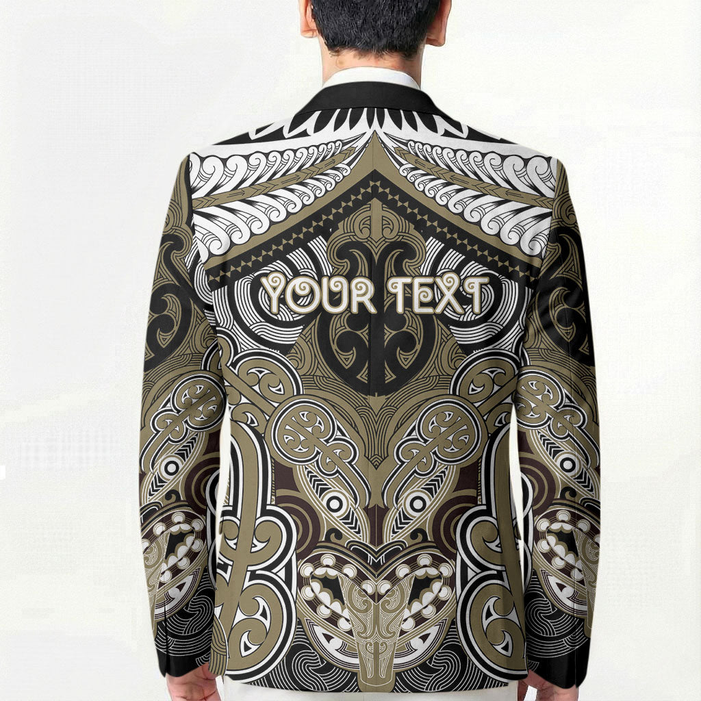 Aotearoa Iwi Waikato Tainui Personalised Blazer Maori Kowhaiwhai Pattern LT19 - Polynesian Pride