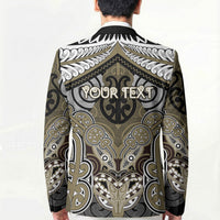 Aotearoa Iwi Waikato Tainui Personalised Blazer Maori Kowhaiwhai Pattern LT19 - Polynesian Pride