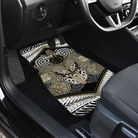 Aotearoa Iwi Waikato Tainui Personalised Car Mats Maori Kowhaiwhai Pattern LT19 - Polynesian Pride