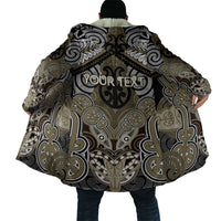 Aotearoa Iwi Waikato Tainui Personalised Cloak Maori Kowhaiwhai Pattern LT19 - Polynesian Pride