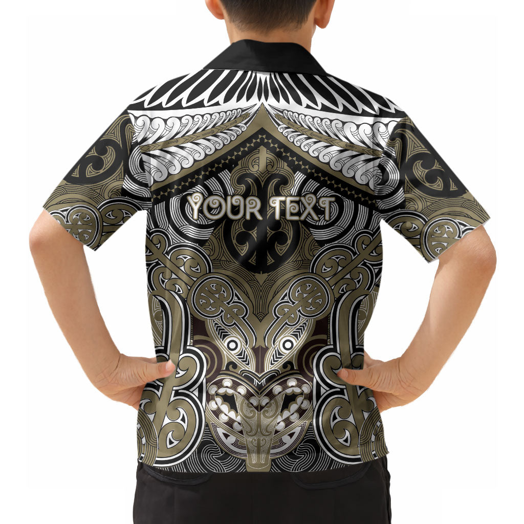 Aotearoa Iwi Waikato Tainui Personalised Hawaiian Shirt Maori Kowhaiwhai Pattern LT19 - Polynesian Pride
