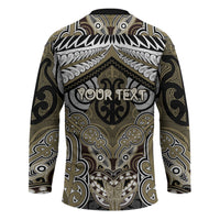 Aotearoa Iwi Waikato Tainui Personalised Hockey Jersey Maori Kowhaiwhai Pattern LT19 - Polynesian Pride