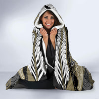 Aotearoa Iwi Waikato Tainui Hooded Blanket Maori Kowhaiwhai Pattern LT19 - Polynesian Pride