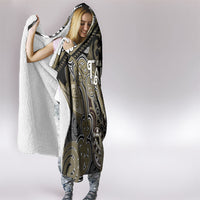 Aotearoa Iwi Waikato Tainui Hooded Blanket Maori Kowhaiwhai Pattern LT19 - Polynesian Pride