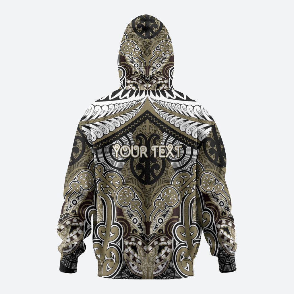 Aotearoa Iwi Waikato Tainui Personalised Hoodie Maori Kowhaiwhai Pattern LT19 - Polynesian Pride