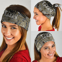 Aotearoa Iwi Waikato Tainui Neck Gaiter Maori Kowhaiwhai Pattern LT19 - Polynesian Pride