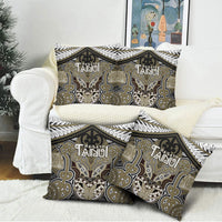 Aotearoa Iwi Waikato Tainui Pillow Cover Maori Kowhaiwhai Pattern LT19 - Polynesian Pride