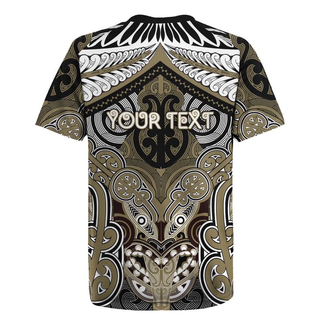 Aotearoa Iwi Waikato Tainui Personalised Rugby Jersey Maori Kowhaiwhai Pattern LT19 - Polynesian Pride