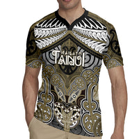 Aotearoa Iwi Waikato Tainui Personalised Rugby Jersey Maori Kowhaiwhai Pattern LT19 - Polynesian Pride