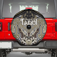 Aotearoa Iwi Waikato Tainui Spare Tire Cover Maori Kowhaiwhai Pattern LT19 - Polynesian Pride
