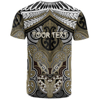 Aotearoa Iwi Waikato Tainui Personalised T Shirt Maori Kowhaiwhai Pattern LT19 - Polynesian Pride
