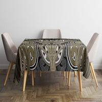 Aotearoa Iwi Waikato Tainui Tablecloth Maori Kowhaiwhai Pattern LT19 - Polynesian Pride